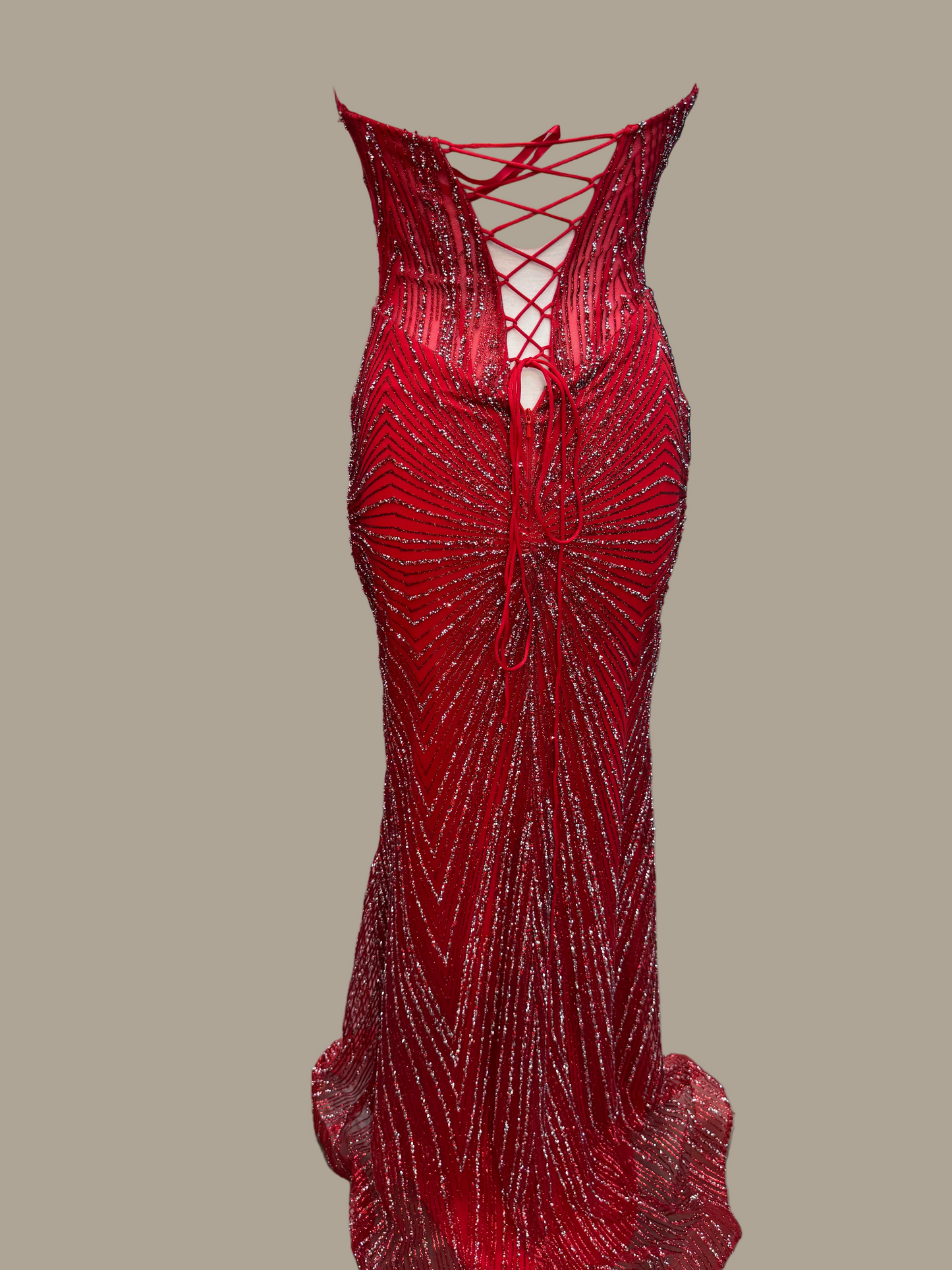 Diamond Drop Down Dress