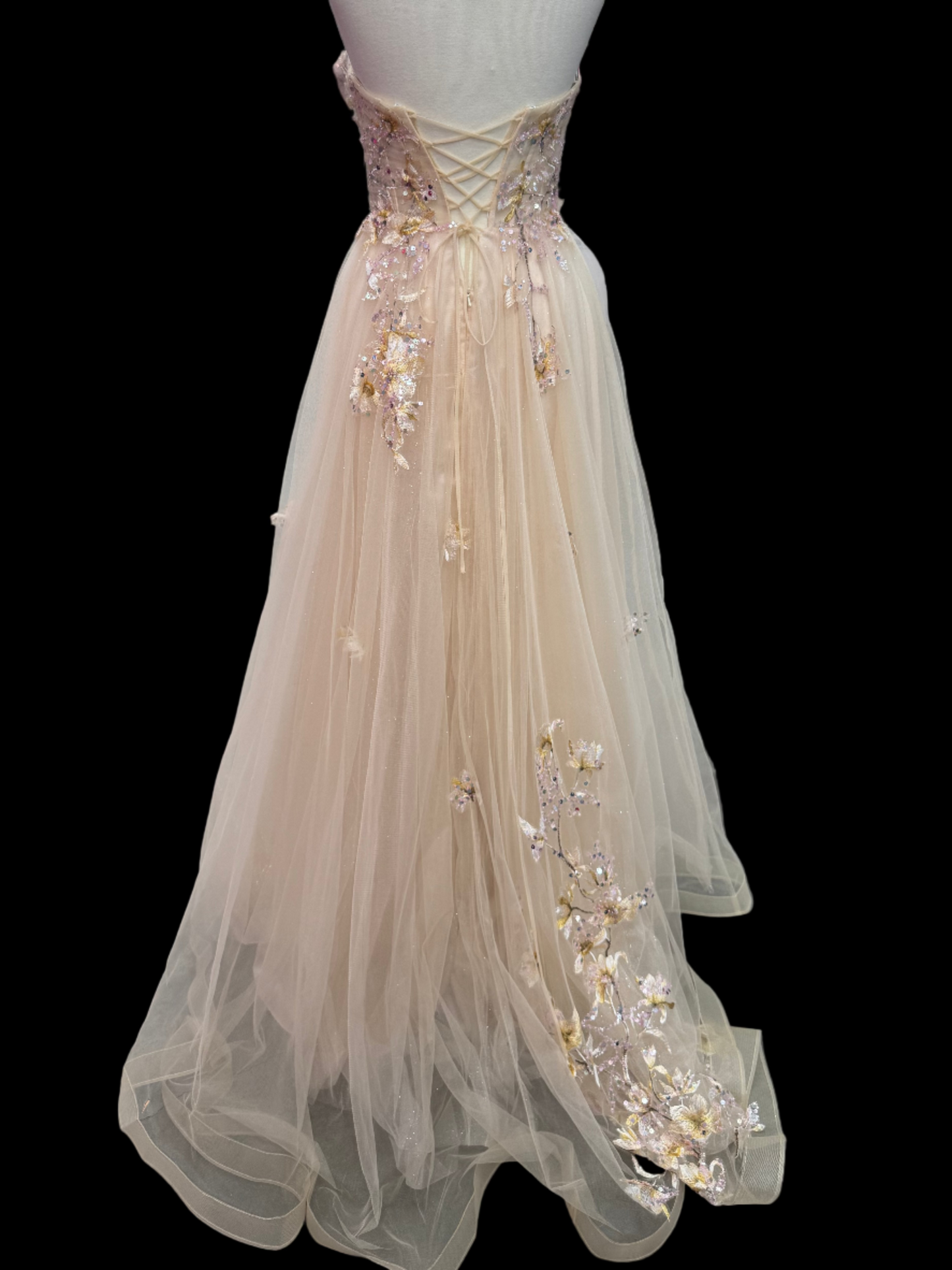 Fairy Whimsical Beige Dress