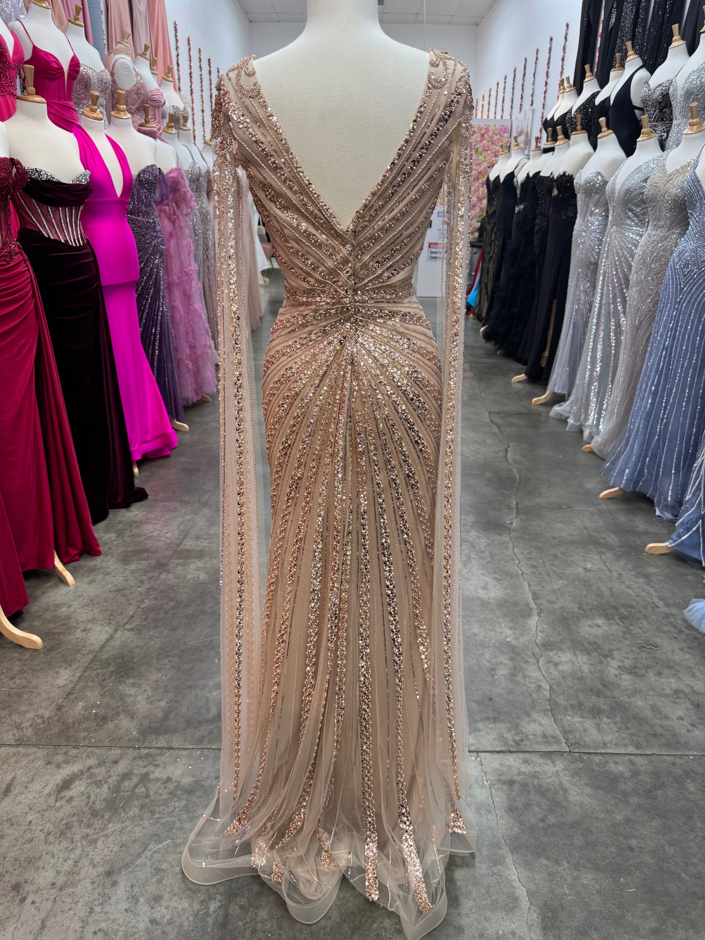 Celia Gown w/ Sleeves