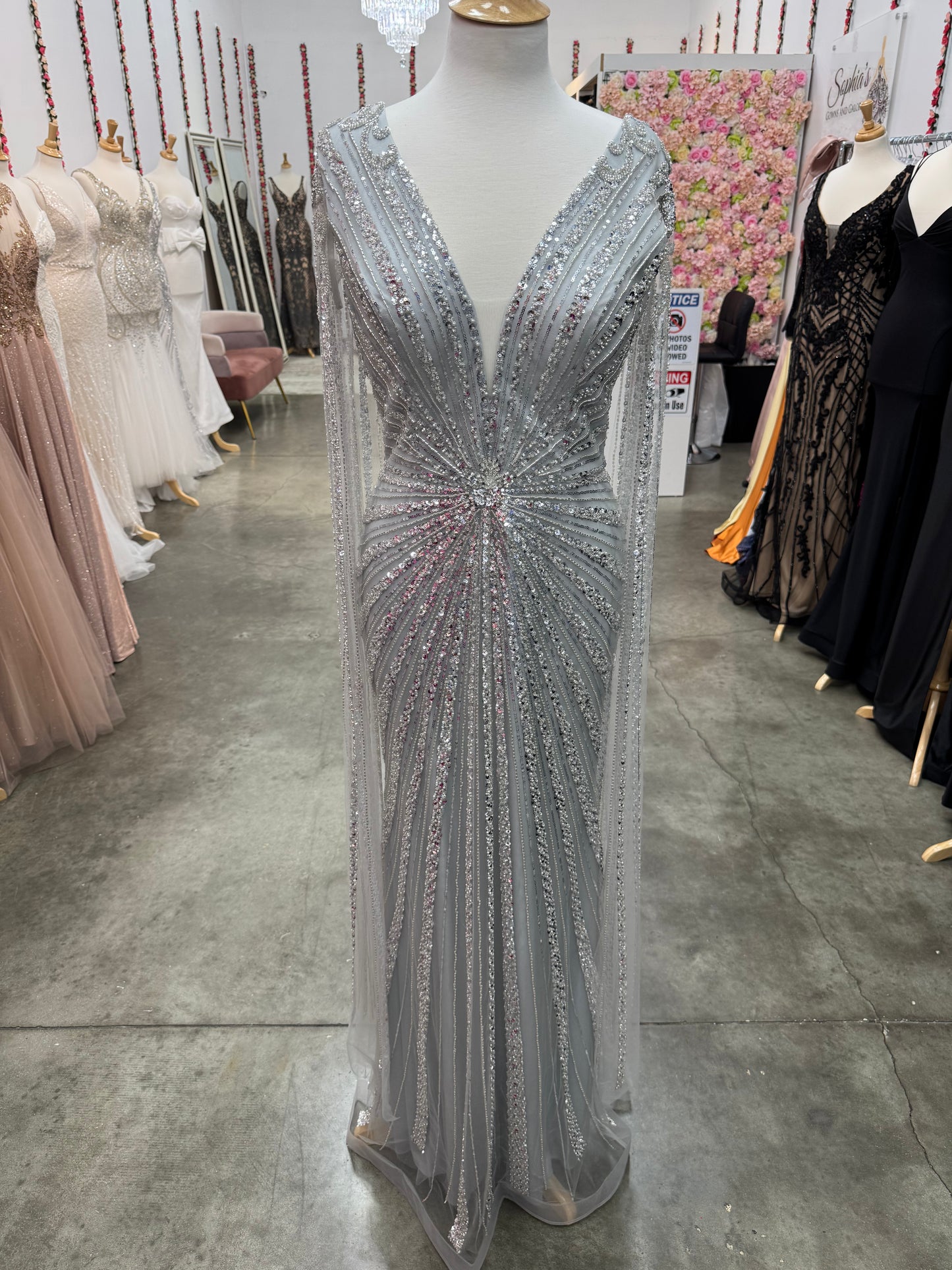 Celia Gown w/ Sleeves