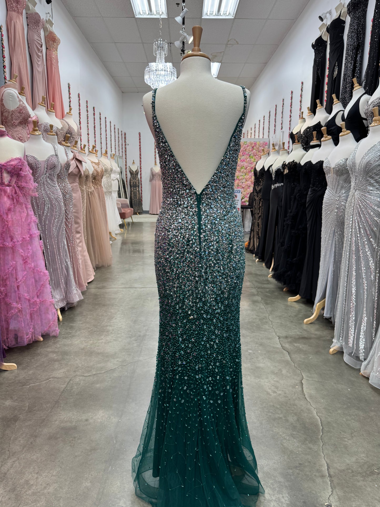 Emerald Diamond Dress